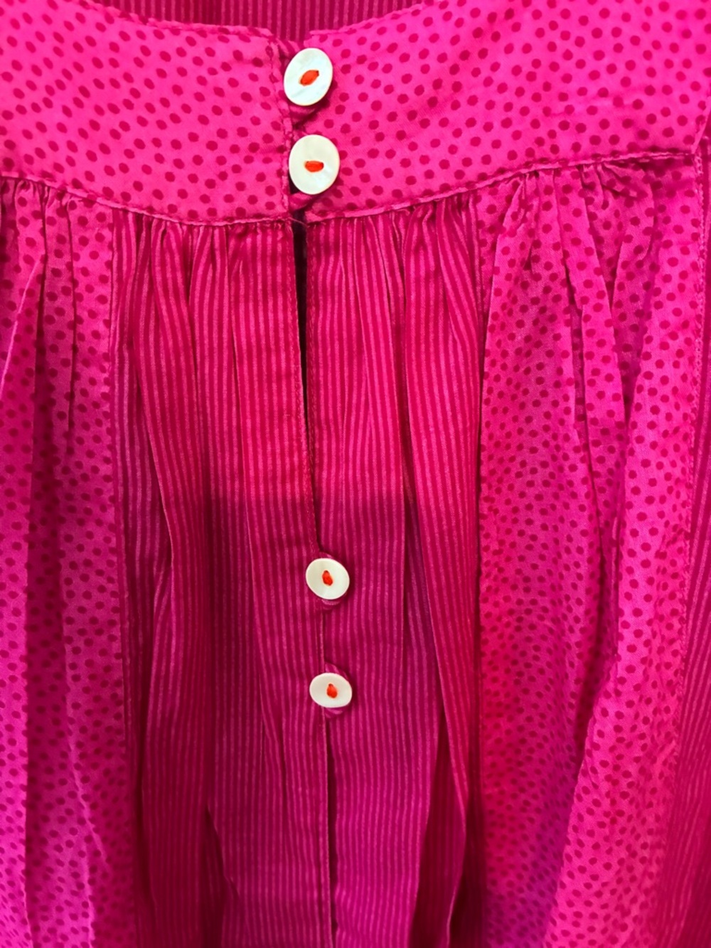 GUDRUN SJODEN NWOT Sjoden Fuchsia Tunic Dress Organic ethically made! - Picture 7 of 12